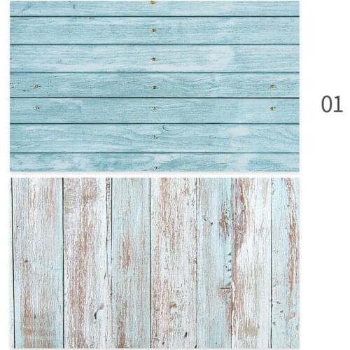 Wooden Backdrops For Photography Colorful Planks Board Texture Party Baby Cake Smash Portrait Photo Background Photocall
