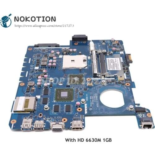 NOKOTION Laptop Motherboard For Asus K53TA K53TK X53T K53T Main Board QBL60 LA-7552P Socket FS1 HD 6630M 1GB