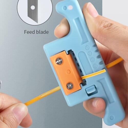 MSAT-5 Fiber Optical Cable Ribbon Stripper MSAT 5 Loose Tube Buffer Mid-Span Access Tool 1.9mm to 3.0mm AUA-05 gift the blade