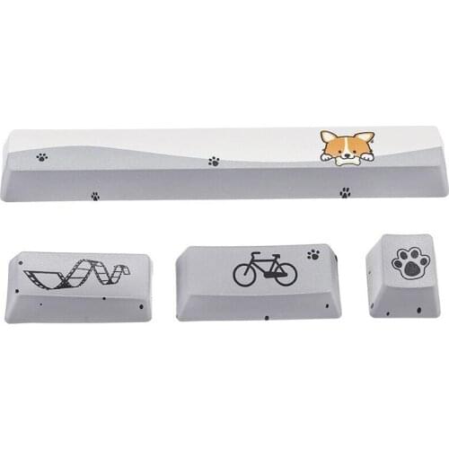 PBT Keycaps Mechanical Keyboard Keycap Set(6.25U Space + ESC + Input + Numeric Keyboard Input)