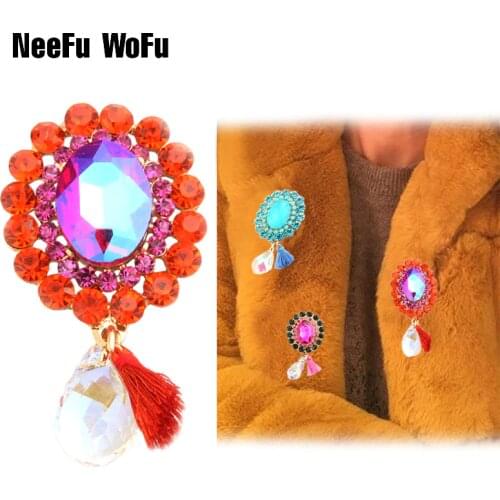 NeeFu WoFu Brooches For Men