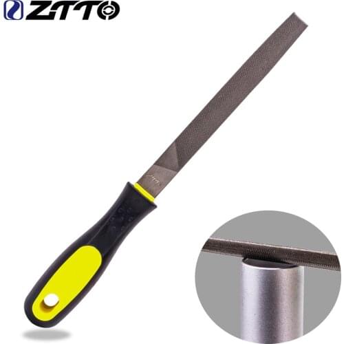 ZTTO File Mountain Bike Metal Grinding File Front Fork Pipe Cutter Trimming Deburring Steel Files Bicycle Repair Kit Multi Tools