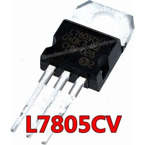 10PCS L7805CV TO220 L7805 TO-220 7805 LM7805 MC7805 stabilivolt voltage-regulator tube New original
