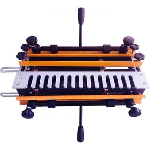 12" Woodworking Dovetail Machine Dovetail Jig Portable Machine Mortise Machine Woodworking semi-permeable dovetail tenon machine