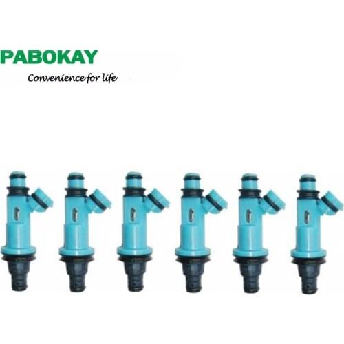 6 PIECES X Flow Matched Fuel Injector Set for Toyota-Lexus 3.0 23250-46090