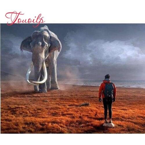 TOUOILP Full Square/Round Drill 5d DIY Diamond Painting"Mammoet"Embroidery Cross Stitch Mosaic Home Decor Gift