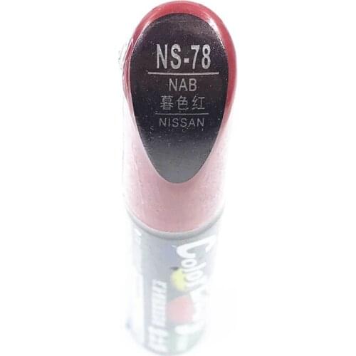Car scratch repair pen, auto paint pen NS-78 for Nissan Qashqai X-trail Sylphy Teana Sunny Tiida Livida Geniss March