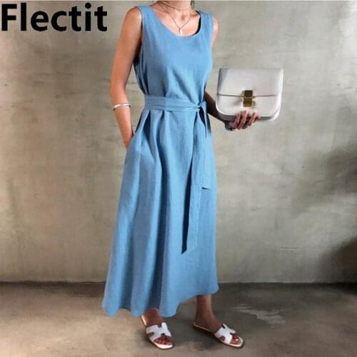 Синие летние платья Flectit China At AliExpress
