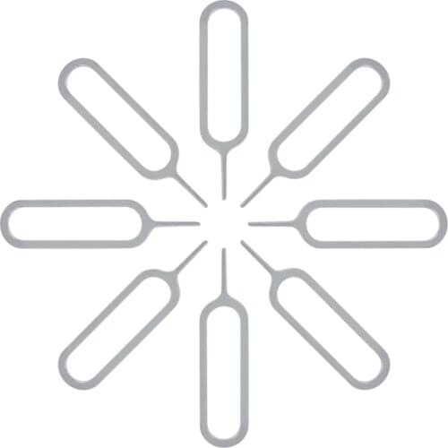 50PCS/LOT Sim Card Insertion Removal Tool Needle Opener Ejector Sim Card Tray Eject Pin Tool Open Eject Pin For Mobile Phone