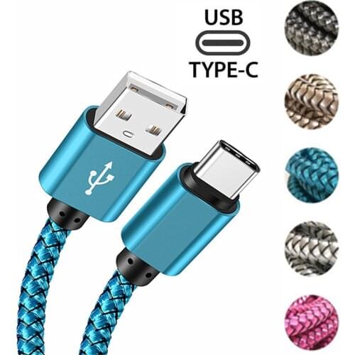 USB Type-C Cable For Samsung S10 S9 S8 A50 Xiaomi Redmi Note 7 K20 PRO Fast Charging USB-C Charger Mobile Phone 0.2m short cable