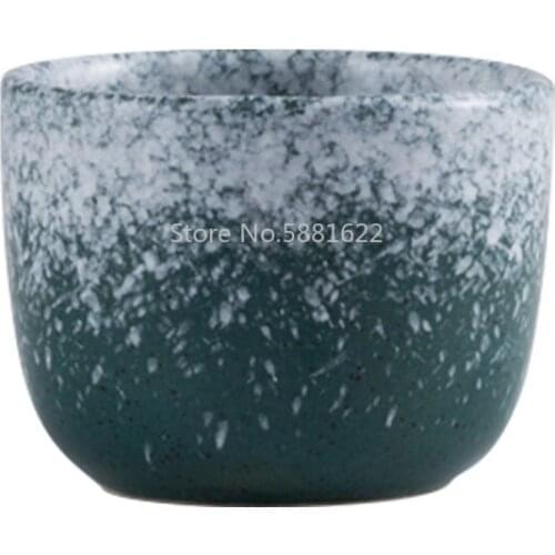Japanese Style Ceramic Sake Wine Cup Household Small Wine Retro Water Milk Wine Small Cup Drinkware