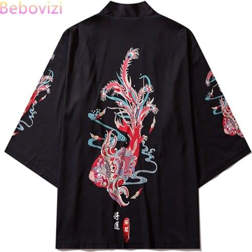 Chinese Style Carp Kimono Pants Set Cardigan Cosplay Shirt Blouse for Women Yukata Summer Beach Haori Japanese Samurai Clothes