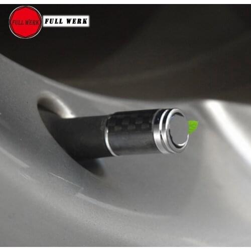 Zinc Alloy Car Tyre Tire Valve Cap Cover for VW Volkswagen Touareg 11-19 Auto Wheel Tire Stems Accessories Set of 4 pcs