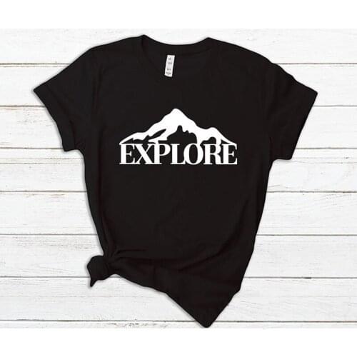 Summer Tee Tshirt Tops Cool Women T-shirt Geometric Letter Casual Printed Printing Graphic Tees Shirt Female Fashion