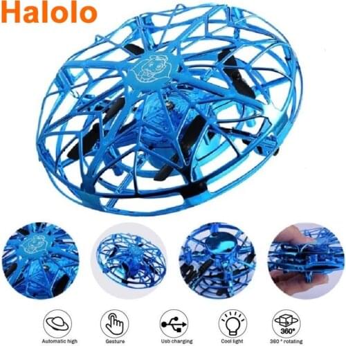 Mini Helicopter UFO RC Drone Infraed Hand Sensing Aircraft Electronic Model Quadcopter flayaball Small drohne Toys dropshipping