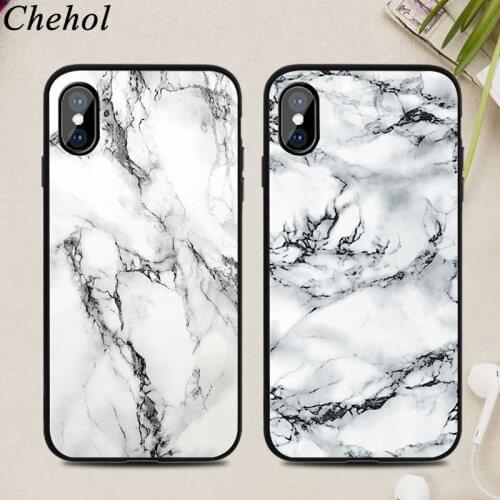 Fashion Marble Cell Phone Cases for IPhone X XS MAX XR 8 7 6s Plus Case Soft Silicone TPU Fitted Box Back Covers Accessories