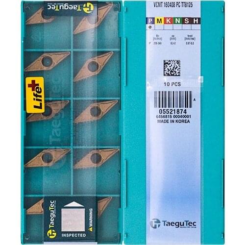 Original VCMT160408-PC TT8125 Carbide Inserts Milling Insert Lathe CNC Tools For Turning Insert