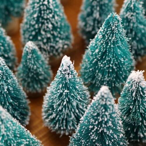 Christmas Tree Arbol De Navidad New Years Mini Christmas Tree Small Pine Tree Adornos De Navidad Desktop Mini Christmas Decor