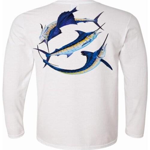 UPF50 Uv Protection Fishing Shirt With Custom Sublimation Printed Custom fishing jersey，Professional quick drying fishing shirt