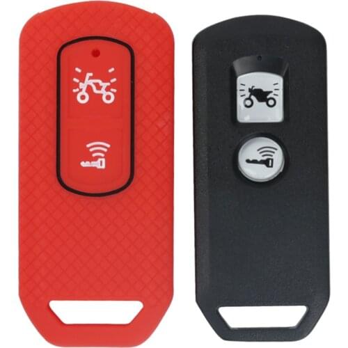 Silicone Motor Remote Key Cover Case for HONDA PCX 150 VARIO SH125 Super Cub C125 Scooter 2 Buttons Key Holder Shell