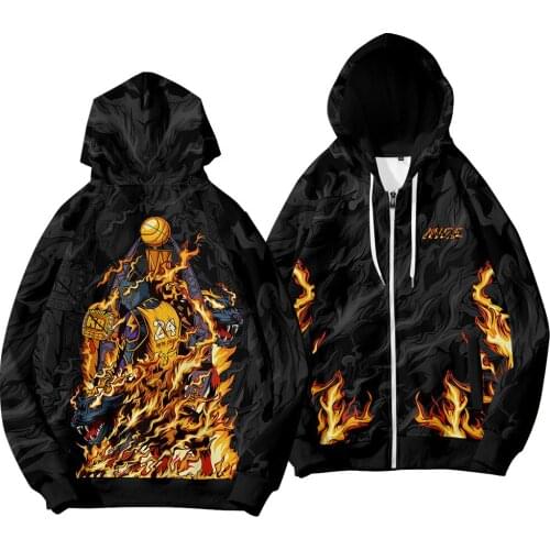 Fashion Fire Print Hoodies Black Loose Harajuku Oversized 6XL Mens Sweatshirt Casual Hip Hop Streetwear