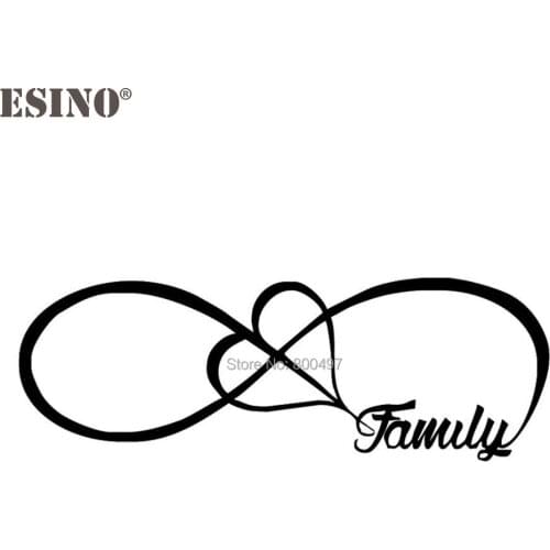 Creative Car Styling Heart Glasses Forever Family and Love are Filled with Eyes Reflective Car Stickers Decal Pattern Vinyl