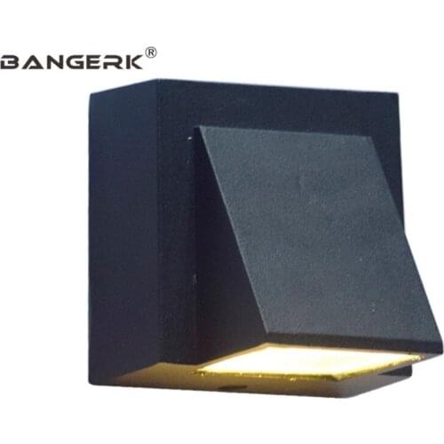 IP65 Waterproof Outdoor Wall Lamp COB LED Porch Lights Up Down Modern Wall Sconce Lamp Garden Courtyard Aluminum Decor Lighting