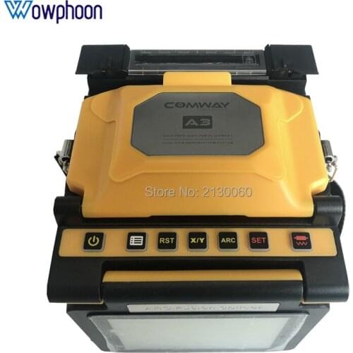 COMWAY A3 FUSION SPLICER high precision PAS alignment system splicer fiber