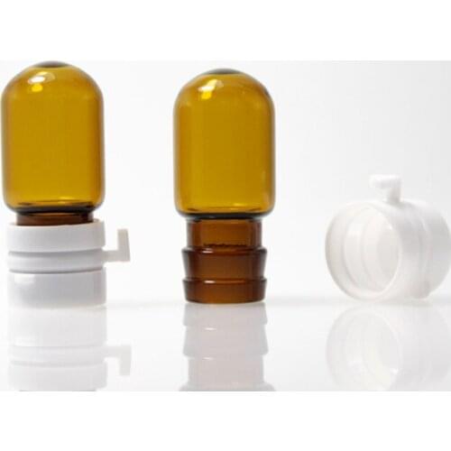 1.5ML empty glass vial perfume sample bottle essential oil test bottle