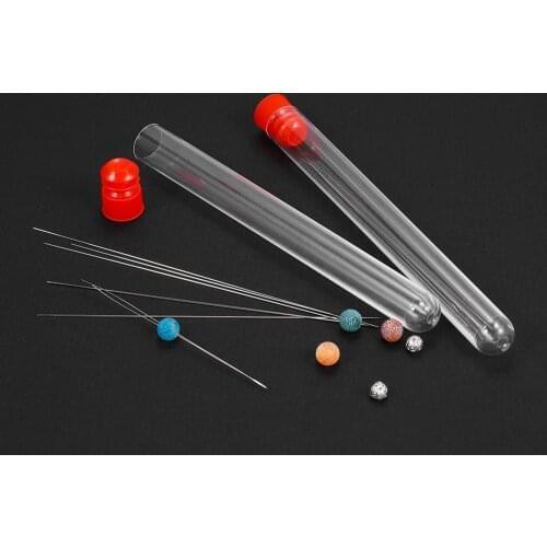 1PCS Big Eye Curved Open Stainless Steel Beading Needles For Beads Pearls Threading String Jewelry Makings DIY Bracelet Supplies