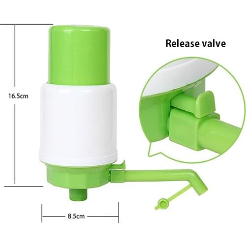 Water Hand Press Pump For Water Dispenser Home Office Bottled Drinking Fit 1PC 4XFB