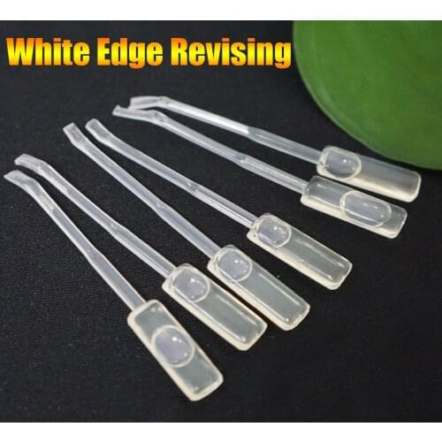 10pcs/lot White Edge Repairing Liquid Tempered Glass Fill Oil Revising Liquid Eliminate For iPhone Xiaomi Screen Protector
