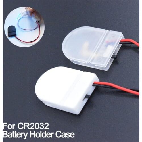 2/5PCS CR2032 Button Coin Cell Battery Socket Holder Case Cover With ON-OFF Switch 3V High quality DIY Battery Storage Box