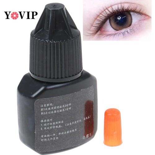 5ml Eyelash Extension Glue 1-3 Second Fast Drying Eyelashes Glue Long-lasting Waterproof Pro Lash Glue Women Eyelash Beauty Tool