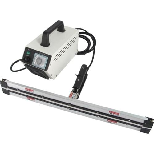 500mm/600mm Instant Hot Plier Portable Impulse Sealer Sealing Machine For Plastic Film Polyethylene PE Packaging Machine 220V