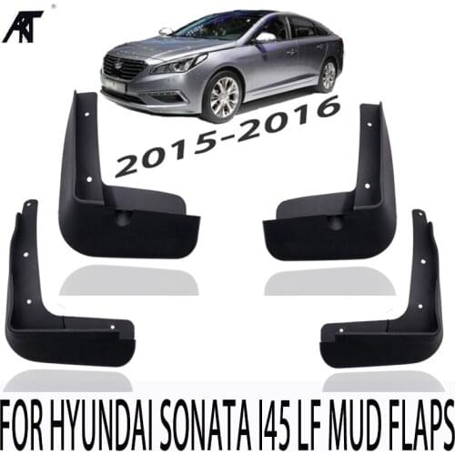 Mud Flaps FIT FOR 2015 2016 HYUNDAI SONATA I45 LF 4PCS MUDFLAPS MUD FLAP SPLASH GUARD MUDGUARDS ACCESSORIES