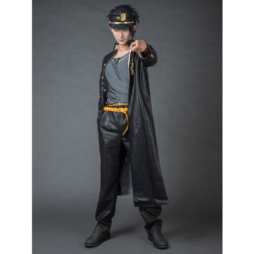 JOJOs Bizarre Adventure Kujo Jotaro Cosplay Costume mp005615