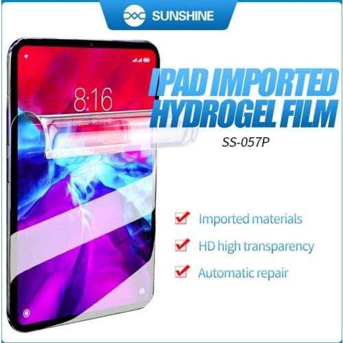 SUNSHINE SS-057P Hydrogel Front Rear Film for IPad Tablet Protective SS-890C Cutting Machine For All Mobile Phone