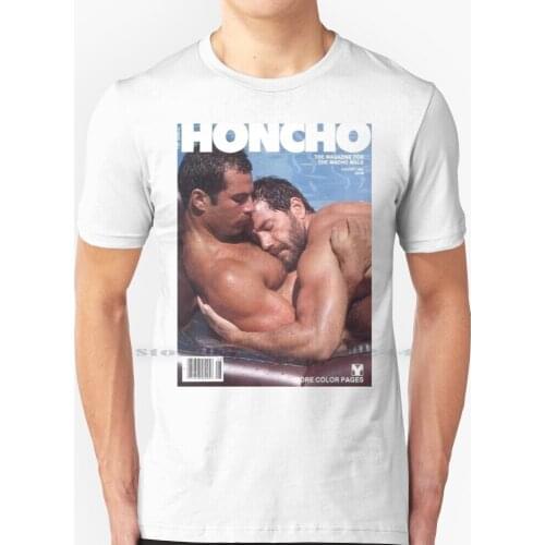 Honcho Magazine T Shirt 100% Pure Cotton Honcho Magazine Gay Xxx Adult