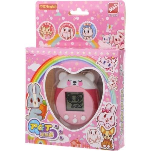 Mini Electronic Pets Toys 90S 9 Pets in One Virtual Cyber Pet Toy Funny Christmas Gift for Kids Adults