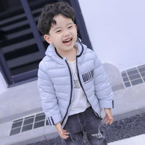 ZWF189 new Spring Children Coat Autumn Kids Jacket Boys Outerwear enfant Coats Clothes girls Lightweight down cotton Clothing