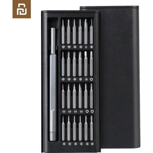 New Xiaomi Youpin 24 in 1 Mini Screw Removing Kit Screwdriver Phone Watch Repair Tool Screw Driver for Laptop Camera Smartphone