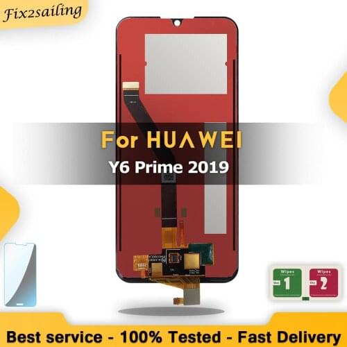 New LCD For HUAWEI Y6 Pro 2019 Y6 Prime 2019 MRD-LX1f LCD Display Touch Screen Digitizer Assembly For Huawei Y6 Pro 2019 LCD