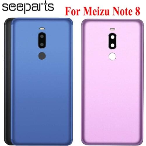 Original For Meizu Note 8 Battery Door Back Cover Housing Case For Meizu Note 8 Battery Cover For Meizu Note8 Back Cover