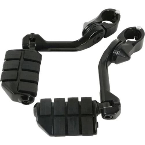 Motorcycle 1-1/4Inch Foot Pegs Footrest Pedal Highway Engine Guard for Honda Yamaha Kawasaki Electra Road Glide