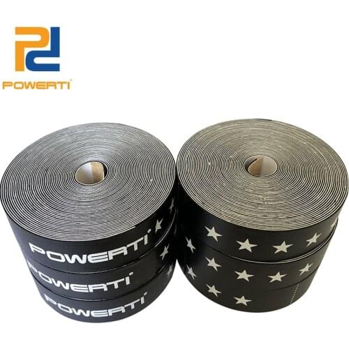POWERTI 3pcs/lot Big Reel 5000mm Badminton Racket Frame Protect PU Viscosity Stickers Racket Tape Friction Stickers