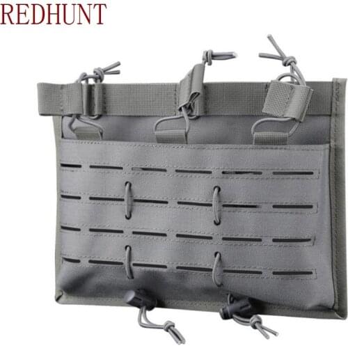 Tactical Magazine Pouch Open Top Mag Holder MOLLE Triple Rifle Mag Pouch 5.56 Rifle Mags AR/AK/G36 Airsoft Paintball Pouch