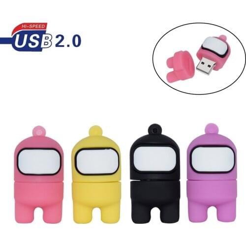 Usb 2.0 Pen drive Cartoon Masked Man 4GB 8GB 16GB 32GB 64GB Pendrives USB Flash Drive 128GB USB Memory Stick Pen Driver gifts