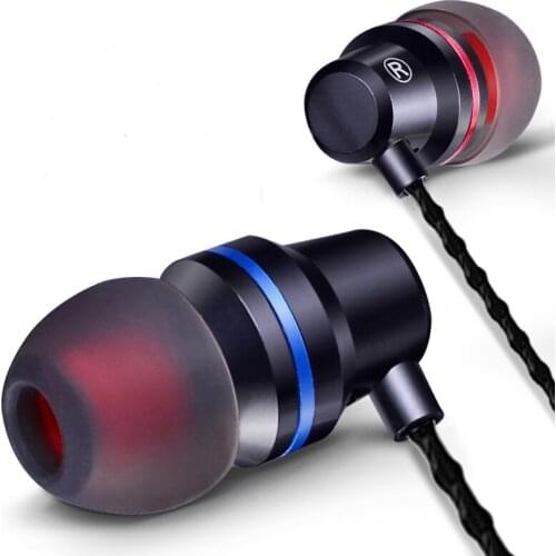 V1 Spuer High Heavy Extra Bass In Ear Earphone Clear Sound With Mic Earbuds For IPhone Sumsang Xiaomi Huawei