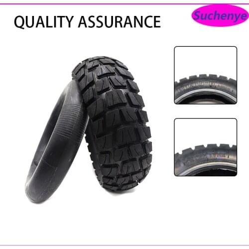 10 inch 80/65-6 Inner Outer Tyre for Electric Scooter E-Bike 10x3.0-6 Thicken Widen Hard Wear-resistant Road Tires